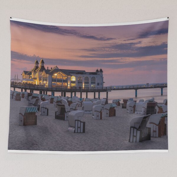 Item preview, Sellin Beach Baskets and Pier designed and sold by DiFigianoPhoto.