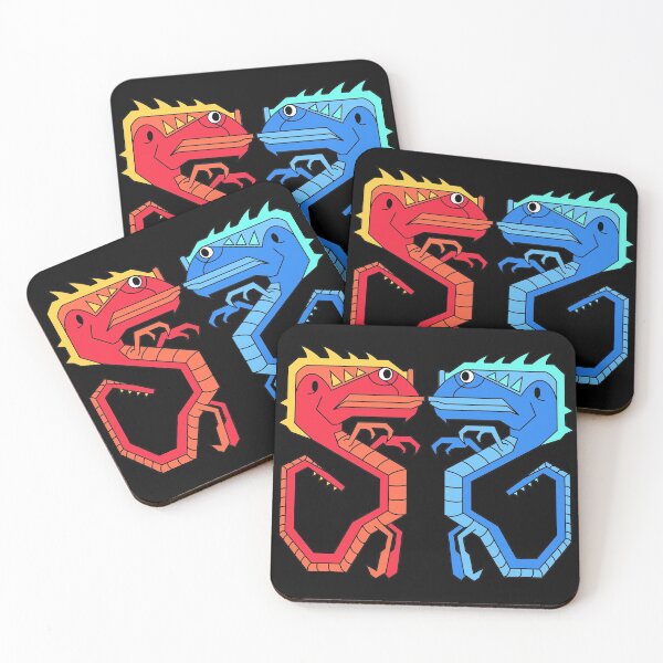 Item preview, The Two Dragons Colour Version designed and sold by ArtomalyArt.