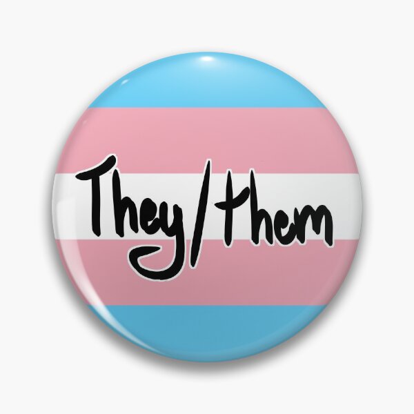 Item preview, They/Them trans designed and sold by LEWBunnii.