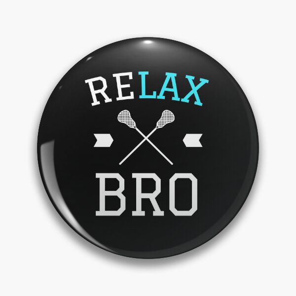 Item preview, Relax Bro Lax Sticks Funny Lacrosse Gift  designed and sold by MotePeplot.
