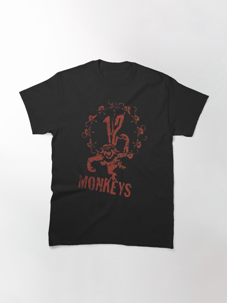 90s Vintage 12 monkeys T shirts XL gray | ultralifts.net