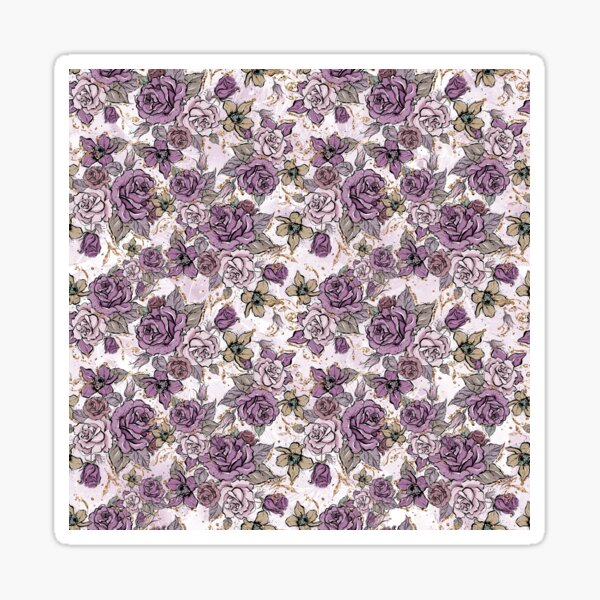 Gothic Roses Sticker