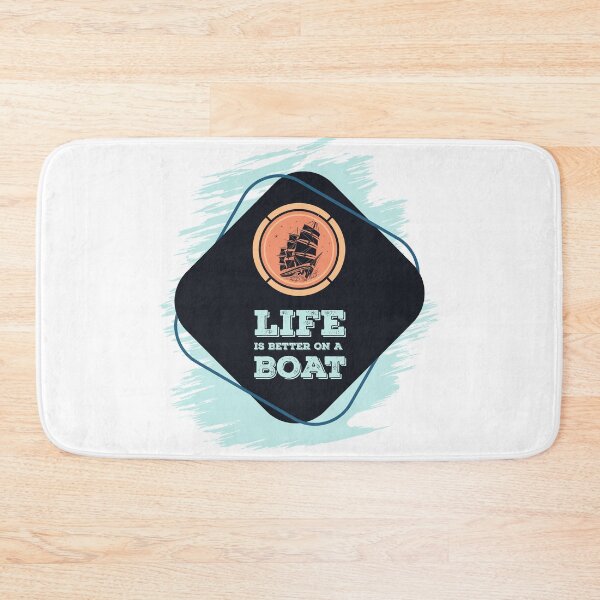 Item preview, Life is better on a BOAT Awesome nautical Gift for the ocean lovers designed and sold by Naumovski.