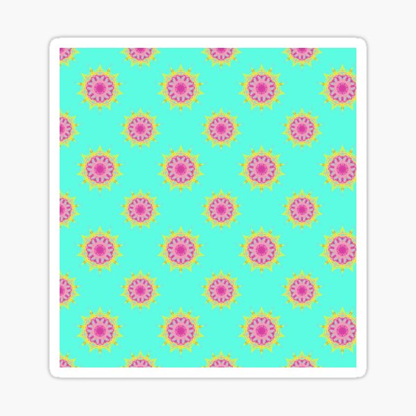 Purple Mandala | Pattern Art Sticker