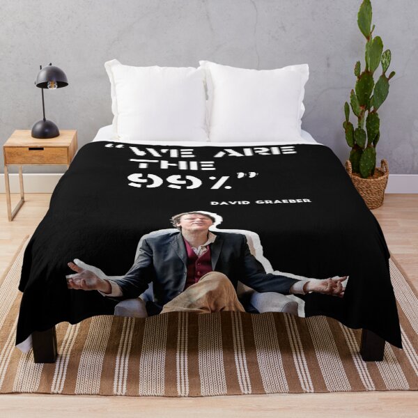 Item preview, David Graeber "We Are The 99%" designed and sold by TrainWreckTees.