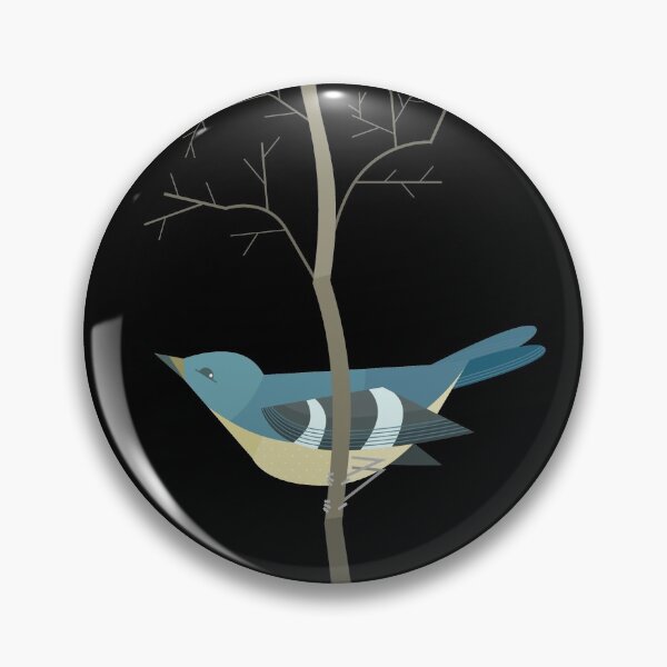 Item preview, Northern Parula, minimalist drawing designed and sold by domdjs4239.