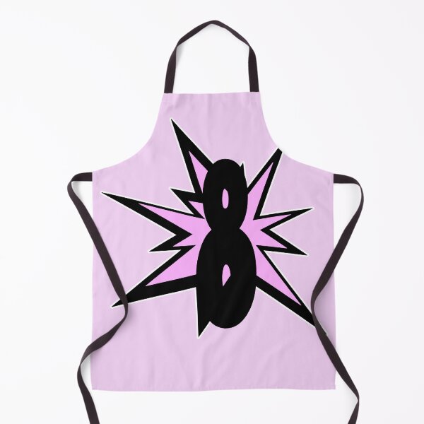Item preview, El número 8 como un cómic de dibujos animados Dígitos número de la suerte de color rosa claro - números designed and sold by MadandMean.