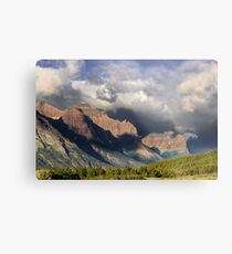Storm Brewing in St. Mary Valley Metal Print