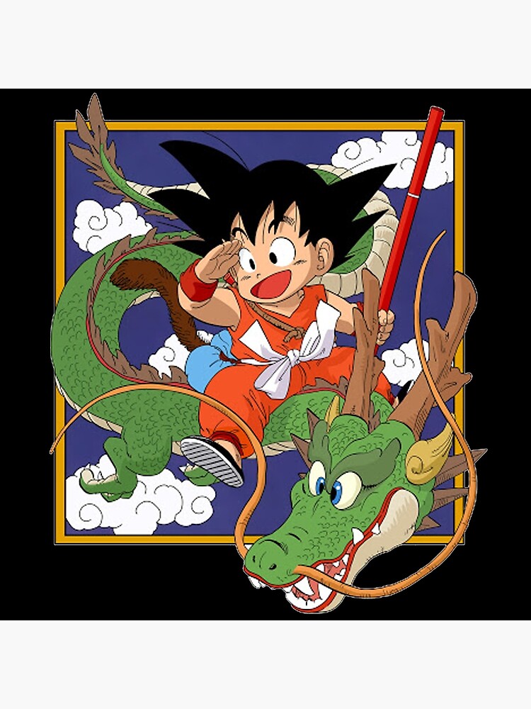 DBZ Kid Goku and Shenron