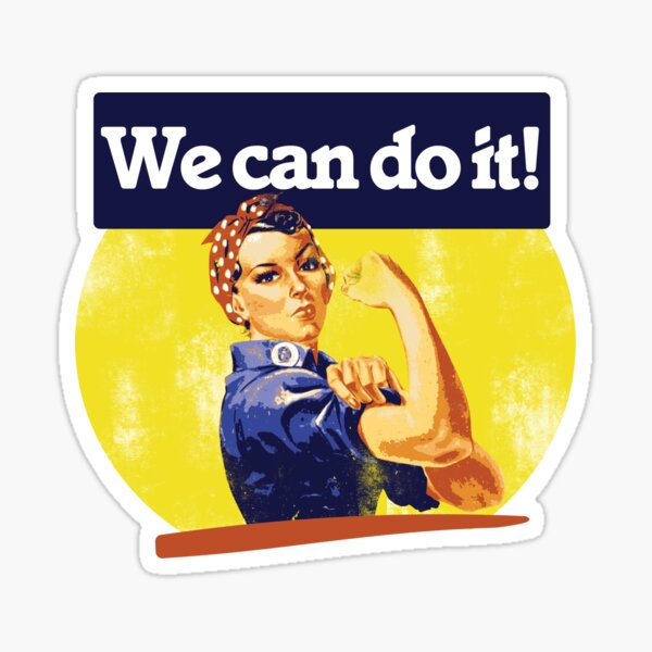 Item preview, We can do it rosie riveter designed and sold by Boog Monst .