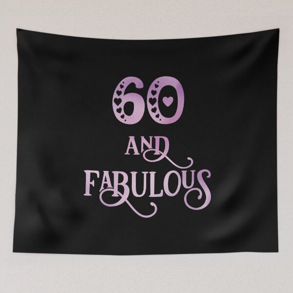 Item preview, Women 60 Years Old And Fabulous 60th Birthday Party print designed and sold by Grabitees.