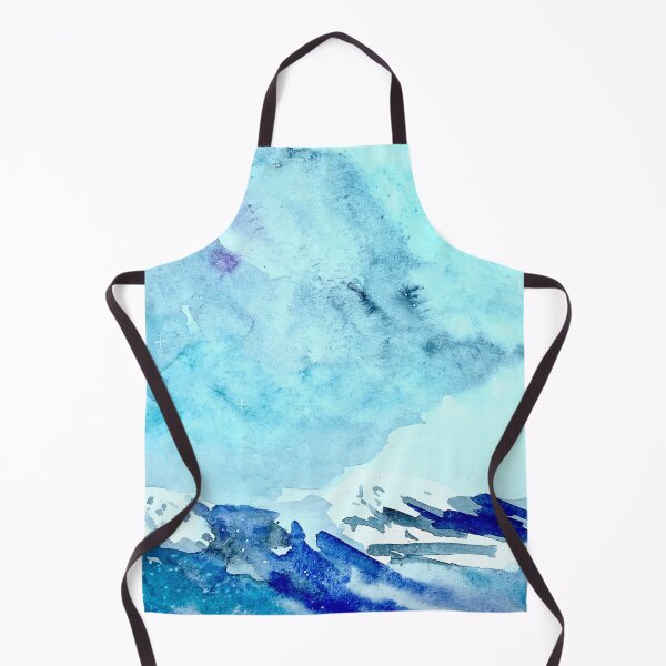 Item preview, abstract winter mountains landscape designed and sold by DaryaGeft.