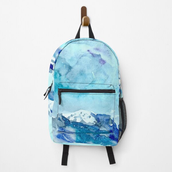 Item preview, abstract winter mountains landscape designed and sold by DaryaGeft.