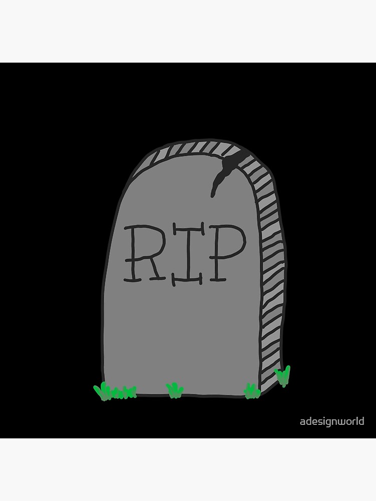 Rip Grave Cartoon Halloween 28153124 PNG
