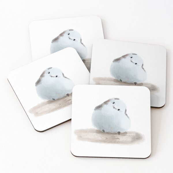 Item preview, Cute Japanese White Bird Shima Enaga designed and sold by veallary.