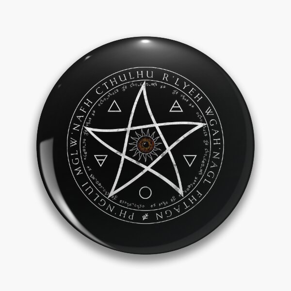 Item preview, Elder Sign Sigil (warped) designed and sold by Deefurdee.