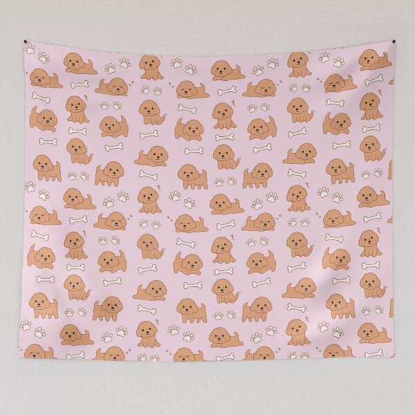 Item preview, Proud Cavoodle Owner - Pink - Cavapoo designed and sold by noryushi.
