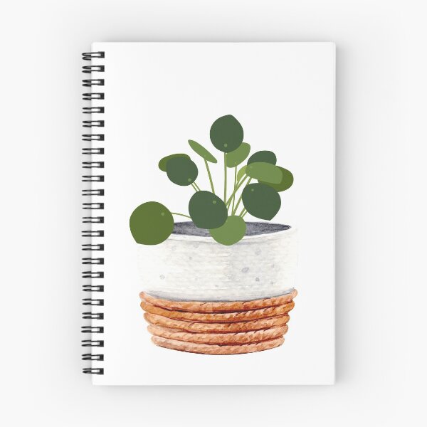Item preview, Pilea Peperomioides Money Friendship Plant in a Cute Pot designed and sold by DearFawnStudio.
