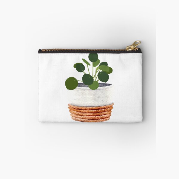 Item preview, Pilea Peperomioides Money Friendship Plant in a Cute Pot designed and sold by DearFawnStudio.