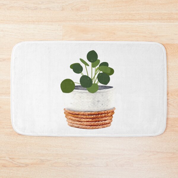 Item preview, Pilea Peperomioides Money Friendship Plant in a Cute Pot designed and sold by DearFawnStudio.