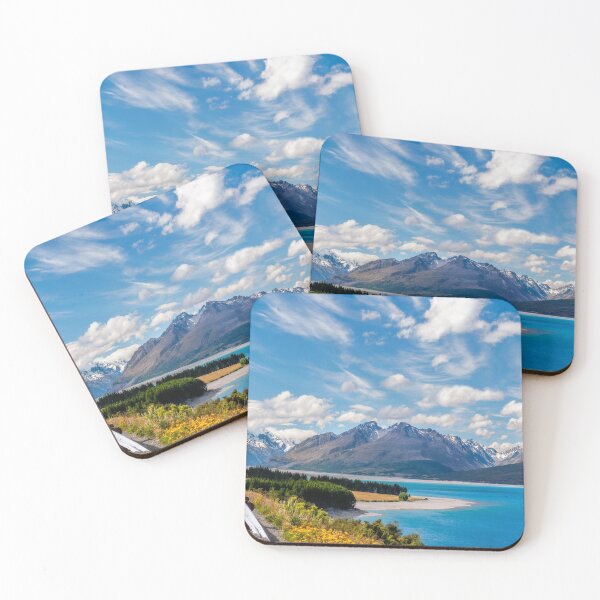 Item preview, Panoramic view from Mount Cook Highway, a spectacular road trip in New Zealand designed and sold by Danielasphotos.