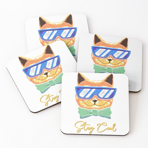 Item preview, Stay Cool Cat designed and sold by Cat2D.