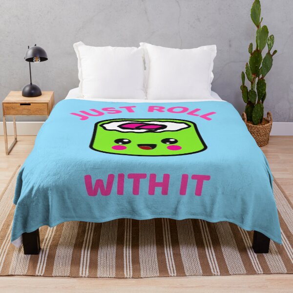 Item preview, Kawaii food sushi roll pun designed and sold by plzLOOK.
