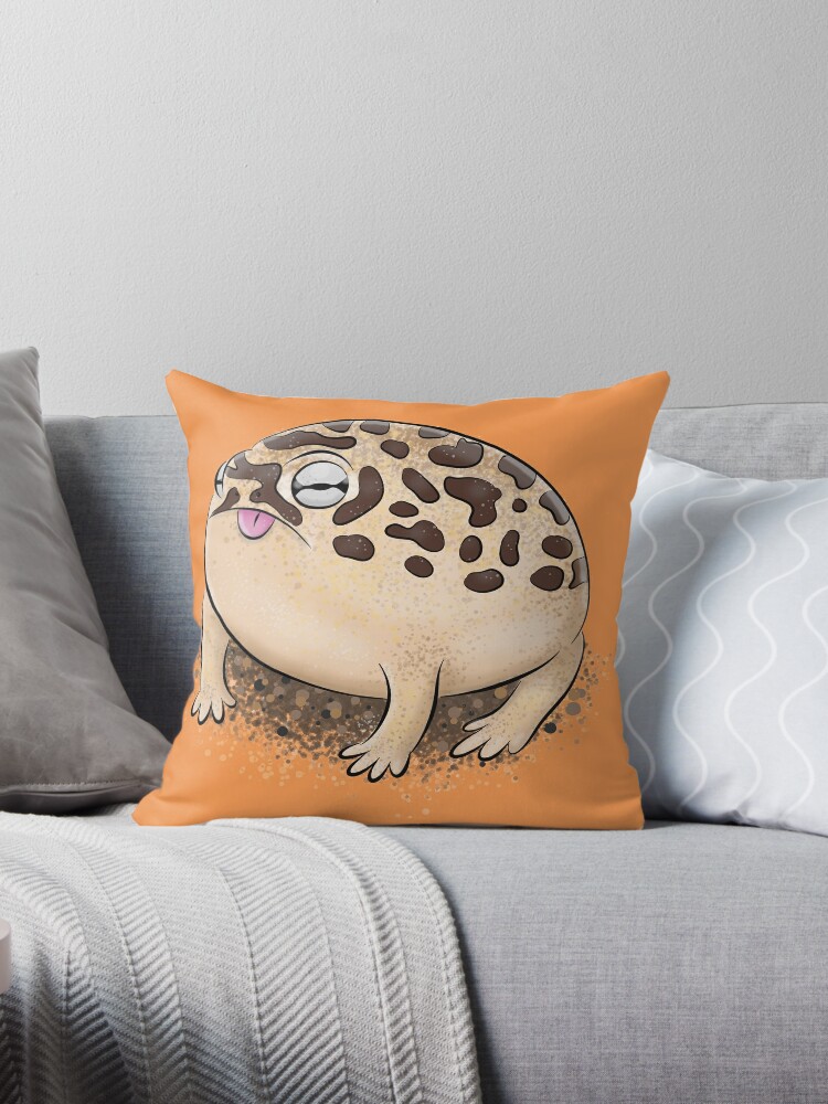 Rainy Fall Frog Pillows