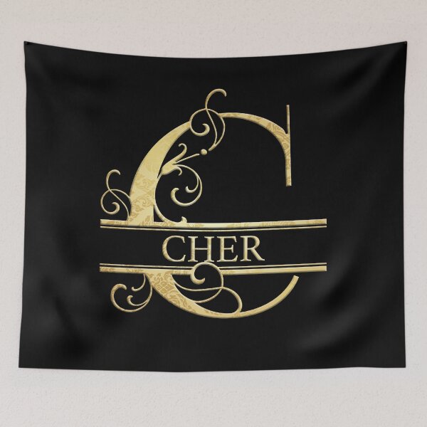 Item preview, Cher Name -  Monogram Letter C The Cher Name Gift For Cher designed and sold by JoleneHarty.