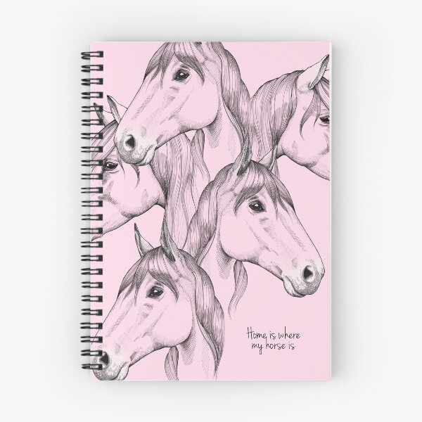 Item preview, Home is where my horse is - pink designed and sold by MadeByLen.