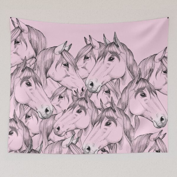 Item preview, Home is where my horse is - pink designed and sold by MadeByLen.