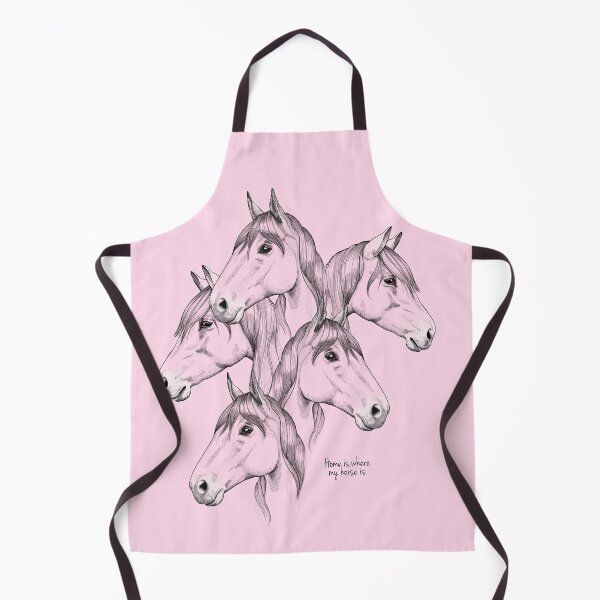 Item preview, Home is where my horse is - pink designed and sold by MadeByLen.