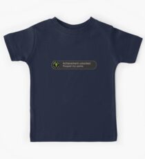 Achievement Unlocked Shirt Kids Tee