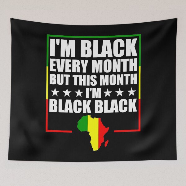 Item preview, I'm Black Every Month But This Month I'm Black Black Great Black History Month designed and sold by naworas.