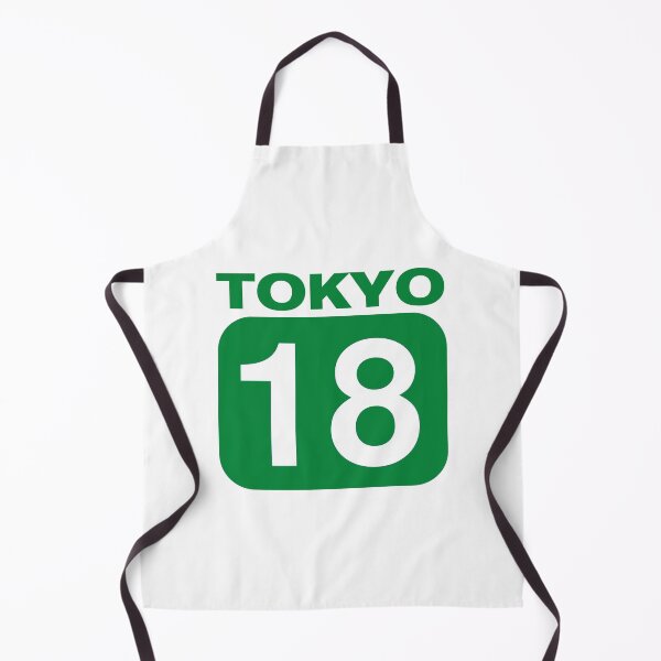 Item preview, Tokyo 18 green city in Asia sports designed and sold by Square Root of Squid.