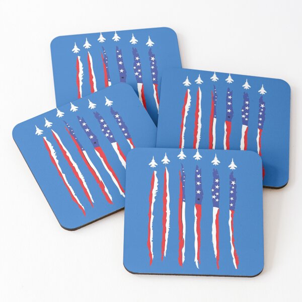 Item preview, american flag usa airplane jet fighter designed and sold by MagasinShoppe.