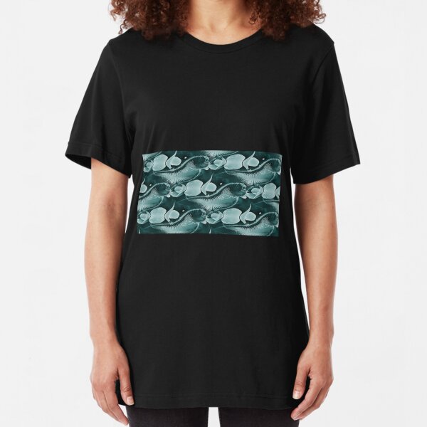 Swimming Upstream Slim Fit T-Shirt