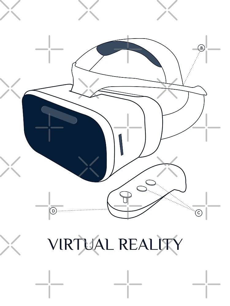 Thumbnail 3 of 3, Scarf, Virtual Reality designed and sold by Ruthria.
