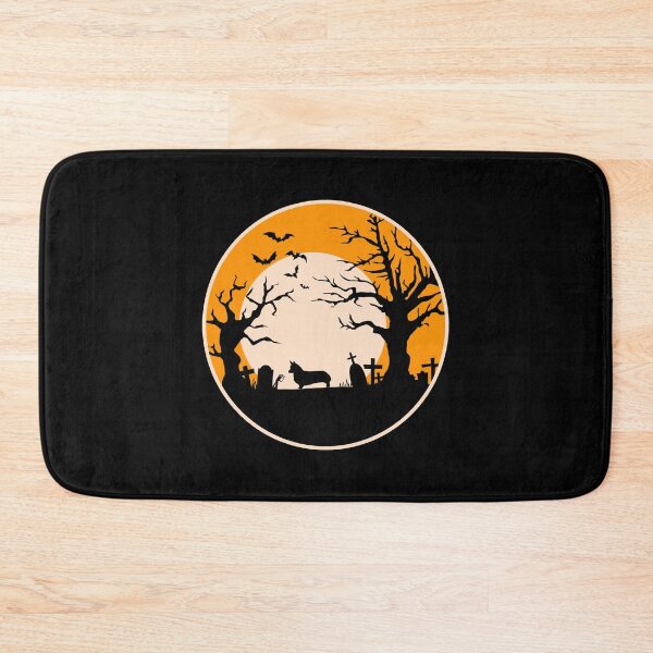 Item preview, Halloween Corgi Silhouette - Zombie Hand designed and sold by MaplewoodMerch.