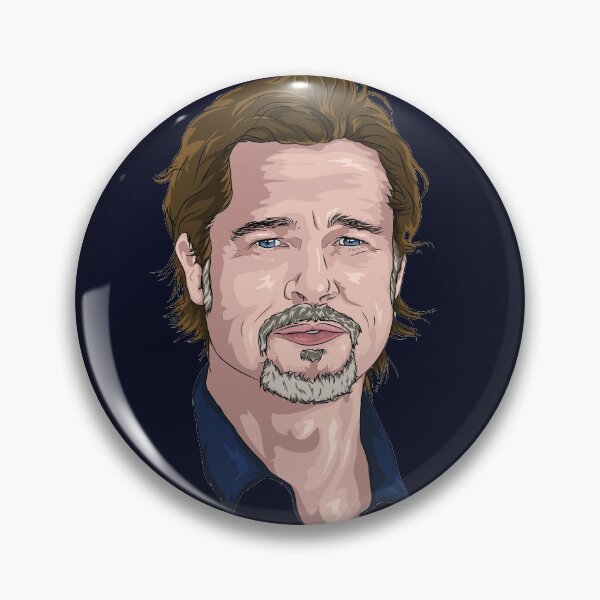 Item preview, Brad Pitt - Celebrities - Artwork Illustration designed and sold by Karim-Shaarawy.