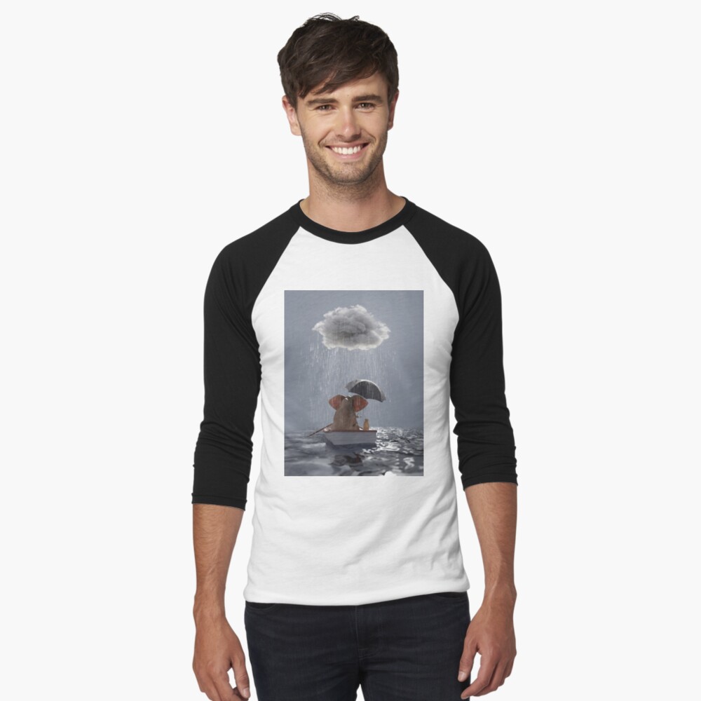 Item preview, Baseball ¾ Sleeve T-Shirt designed and sold by mikekiev.
