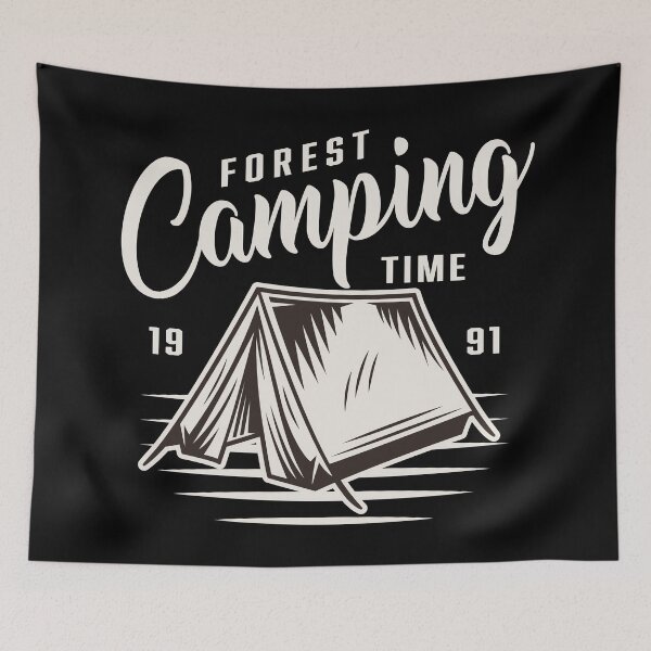 Item preview, Forest Camping Time designed and sold by Vector Scout Lab.
