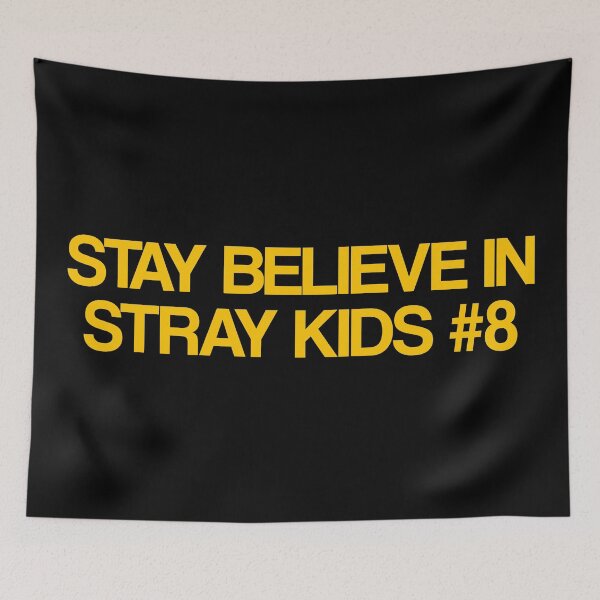 Item preview, STAY BELIEVE IN STRAY KIDS 8 Kpop Fandom Support CHARITY DESIGN designed and sold by SugarSaint.