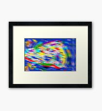 Holographic Abstract Gerahmtes Wandbild