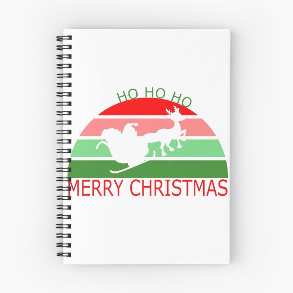 Item preview, santa silhoutte with rainbow sunset designed and sold by GetThatStuff.