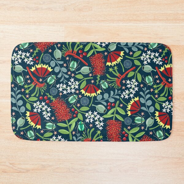 Item preview, Christmas beetles and Australian flora designed and sold by VickiLarner.