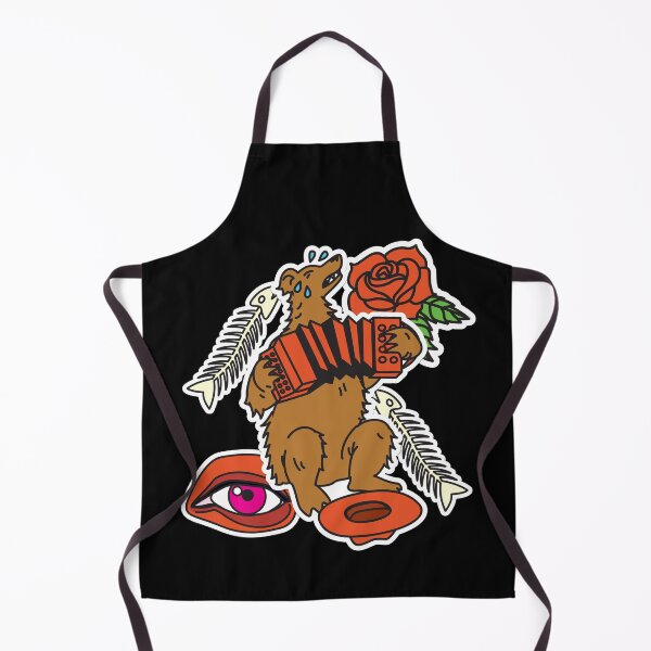 Item preview, Trippy Bear. Harpsichord. Eyes and Fish. Cool. designed and sold by shirtdan.