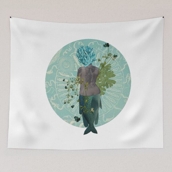 Item preview, Barbara "the Vegetal mermaid" designed and sold by AWAarts.