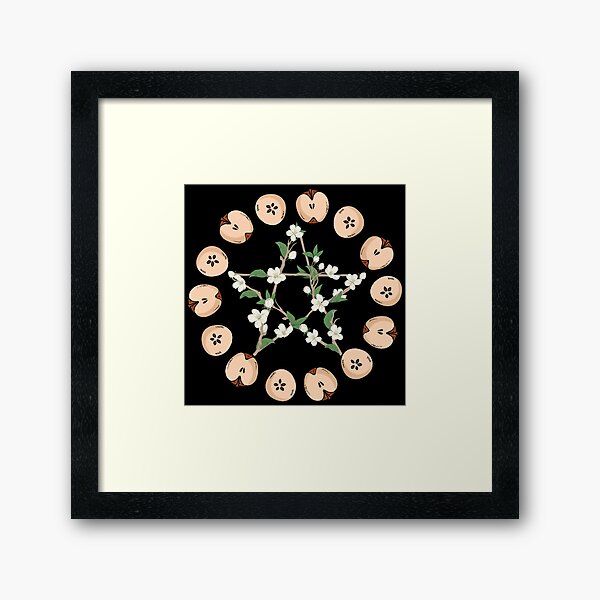 Item preview, Wicca Nature Base Religion Upright Pentacle designed and sold by darknessjeff86.