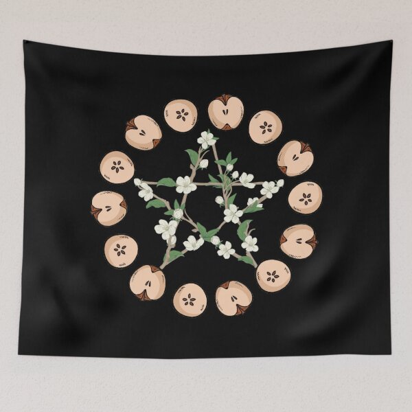 Item preview, Wicca Nature Base Religion Upright Pentacle designed and sold by darknessjeff86.